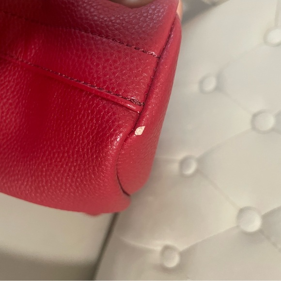 Red Tote bag by Fossil “relic” large tote,school or work ect. - Picture 13 of 13